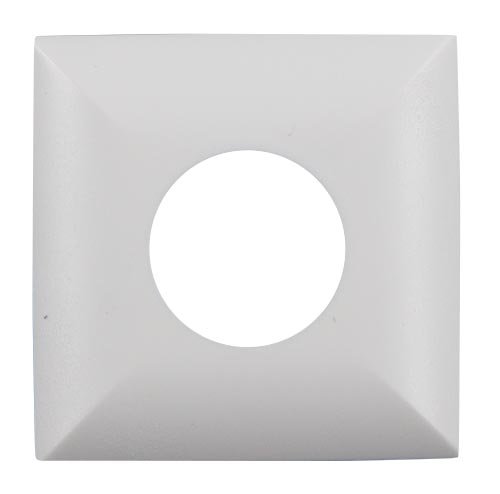 BEG Квадратная декоративная рамка для датчиков серии PD9, размеры 45 x 45 x 2,6 мм, белый 92993