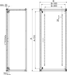 Купить SE Внутренняя дверь 1200x600 NSYID166