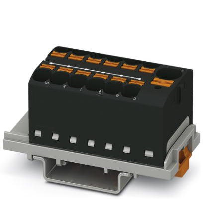 Phoenix Contact PTFIX 10/12X4-NS35 BK Распределительный блок 3273628
