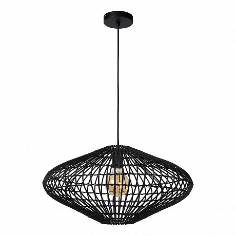 Купить Lucide MAGALI Светильник подвесной Ø 56 cm 1xE27 Black 03435/56/30