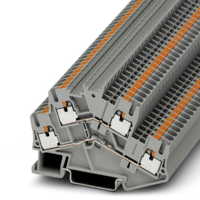 Phoenix Contact PTTBS 2,5 BU/U-OG/O-GN Двухъярусные клеммы 3209612