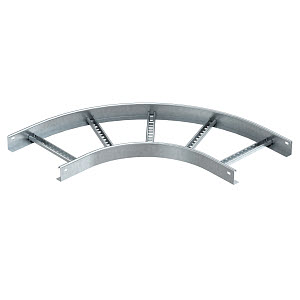 OBO Bettermann Угловая секция 90° лестничного лотка 60х400 мм R=300 мм 6225066