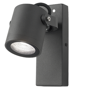 Gauss Светильник садово-парковый Sonata настенный архитектурный, 1xGU10, 172.5*90*130mm, 170-240V / 50Hz, 1xMax.35W, IP54, GD150