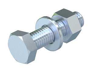 Купить OBO Bettermann Комплект Болт+Шайба+Гайка M10x40 мм 3160750