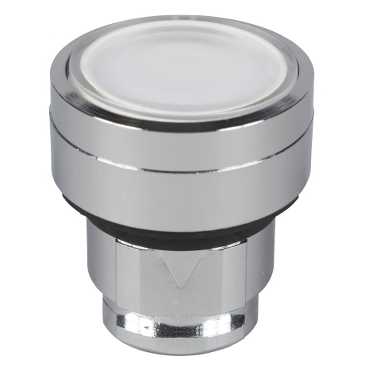 Купить SE XB4 Кнопка 22мм с подсветкой белая ZB4BH013