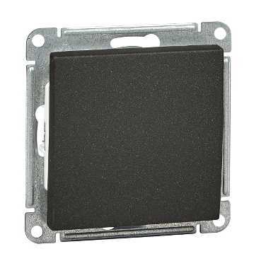 SE Wessen 59 Черный бархат Переключатель 1-клавишный 16А, 10АХ VS610-156-6-86