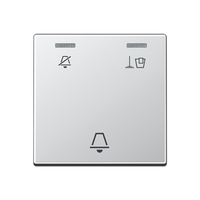 JUNG Клавиша для гостиничных кнопочных модулей 531KO5EUM24 или 531KO5EUM230, алюминий ACUKO5MAL