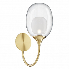 Maytoni Настенный светильник (бра) Латунь MOD016WL-01BS