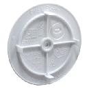 PE Крышка для монтажной коробки PE 030 040 белая PE 310 050