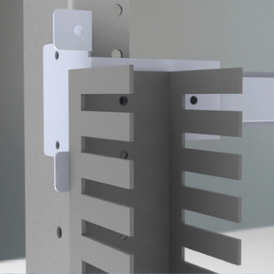 DKC Комплект держателей перфокороба, задних, 1 упаковка - 4 шт