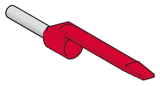 Купить SE Наконечник с язычком для маркировки AR1M*, средний, сеч 1мм2 красный DZ5CA010D