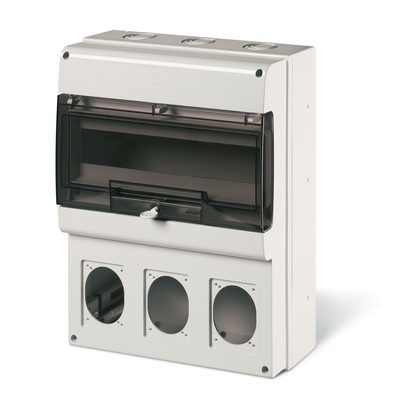 DKC Корпус на 16 модулей и 3 поста с основанием 70х87 мм. Тип M400