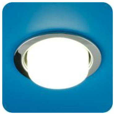 Купить Italmac Montana 53 0 05 Светильник штампованный, неповоротный, GX53, хром