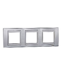Купить SE Unica Top Хром Рамка 3-ая MGU66.006.010