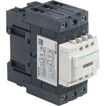 Купить SE Contactors D Контактор 3P Everlink AC3 440В 40A катушка управления 240В AC 50/60Гц (LC1D40AU7)