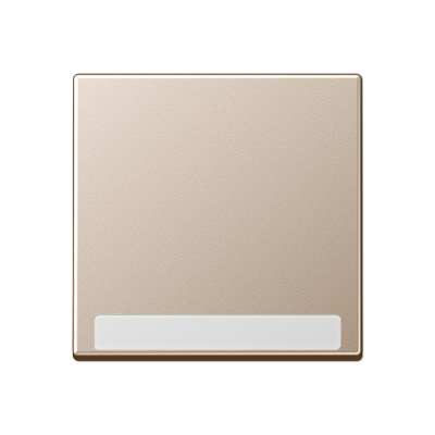 JUNG Клавиша с полем для надписи, шампань A590BFNACH
