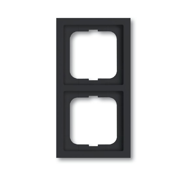 ABB BJE Future Чёрный Антрацит Рамка 2-ая 2CKA001754A4241