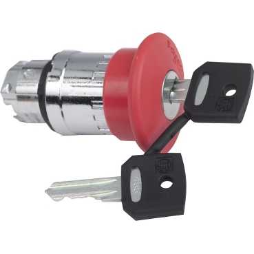 Купить SE XB4 Головка кнопки аварийного останова и отключения ZB4BS944