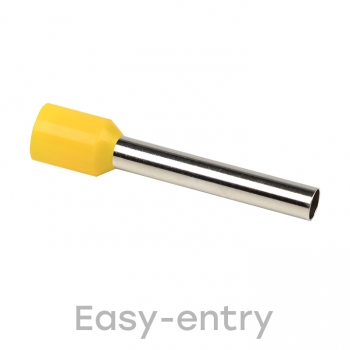 EKF PROxima Наконечник штыревой втулочный изолированный НШвИ 6,0-24 (50шт.)