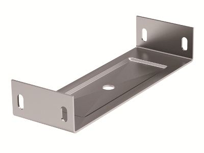 DKC Скоба SPC под лоток осн.100 мм, цинк-ламельная