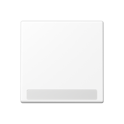 JUNG Клавиша с полем для надписи, белоснежный матовый A590BFNAWWM