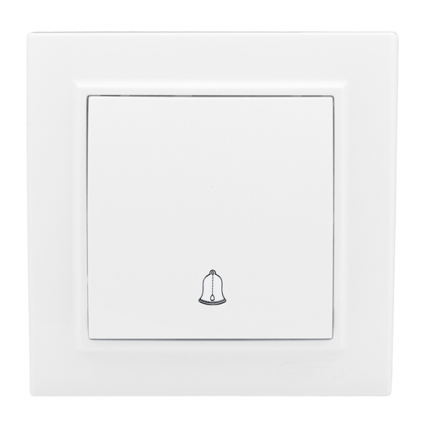 EKF Basic Минск Белый Кнопка звонка, 10А, ОП