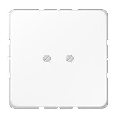 JUNG Крышка глухая с опорным кольцом белая CD561BWW