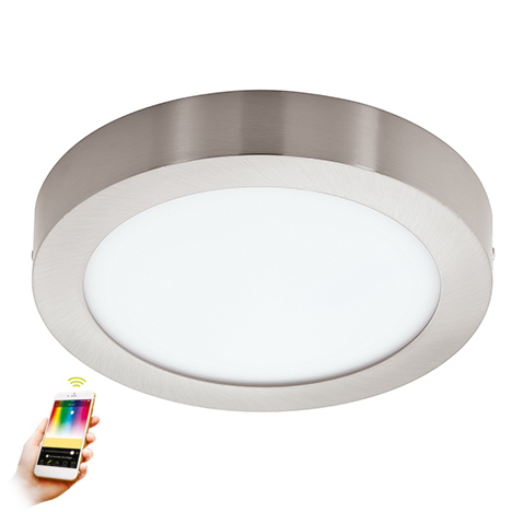 Eglo 96677 Светодиодная накладная панель FUEVA-C умный свет connect, 15,6W (LED), 225, H35, 2000lm Eglo 96677 Светодиодная накладная панель FUEVA-C умный свет connect, 15,6W (LED), 225, H35, 2000lm