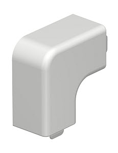 Купить OBO Bettermann Угол плоский кабель-канала WDK 20x20 мм, ПВХ светло-серый RAL7035 6183212