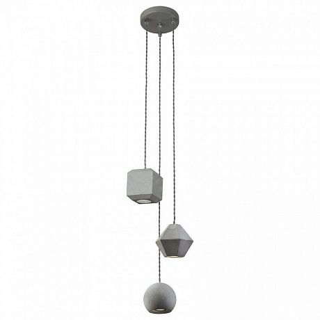 Nowodvorski Серый Подвесная люстра Geometric 9695 GU10 35W 220V Nowodvorski Серый Подвесная люстра Geometric 9695 GU10 35W 220V