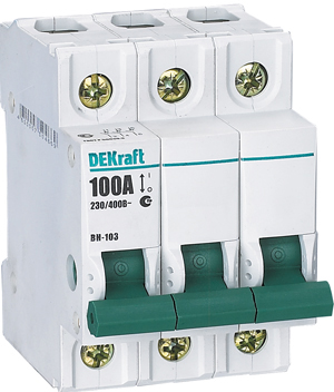 DEKraft Выключатель-разъединитель 3Р 32А ВН-103 17061DEK