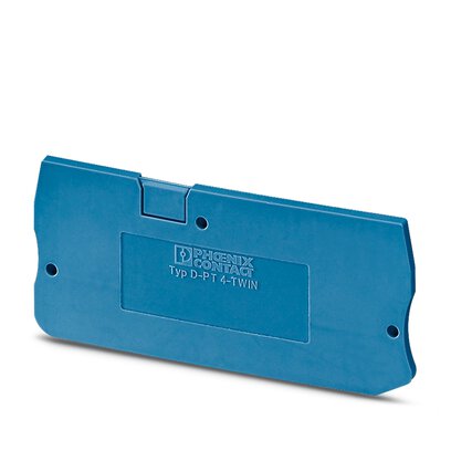Phoenix Contact D-PT 4-TWIN BU Концевая крышка 1072355