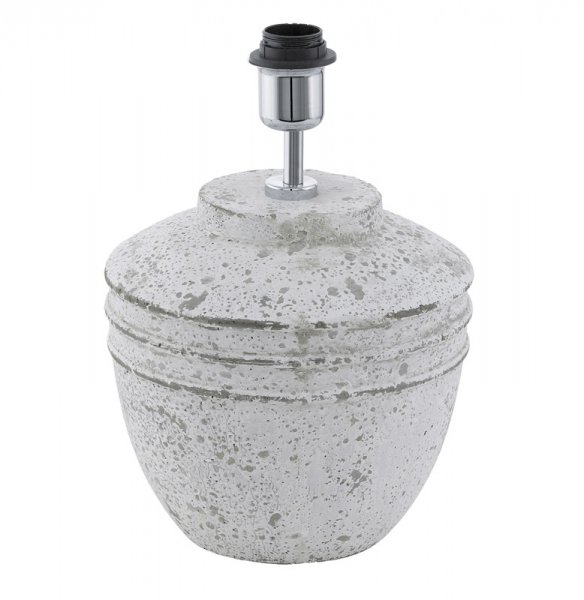 Eglo 49845 Основа для настольной лампы 1X60W (E27), DUMPHRY 1, Ø245, H350, керамика, серый