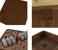 Купить TDM Коробка распаячная КР 75х75х28 ОП бук, с клем. колодкой, IP40, инд. штрихкод SQ1401-0306