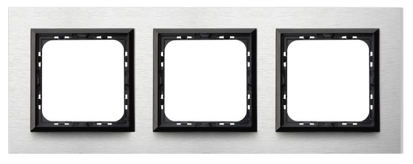 Ospel Sonata Тертый Алюминий Рамка 3-ая R-3RAC/62/25