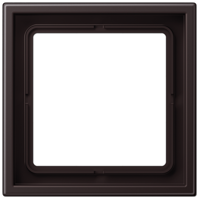 Jung LS-Zero Алюминий темный  Рамка 1-постовая LSZAL981BFD