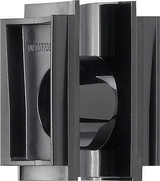 Gira Studio Соединительный элемент для корпуса накладного монтажа, черный глянцевый 0013055