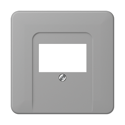 JUNG CD 500/CD plus Серая Крышка для ТАЕ-розетки, моно/стерео-аудиорозетки CD569TGR