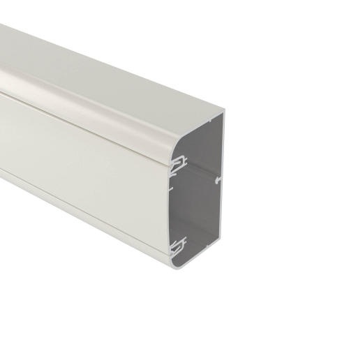 DKC Алюминиевый кабель-канал 110х50 мм (с 1 крышкой), цвет белый