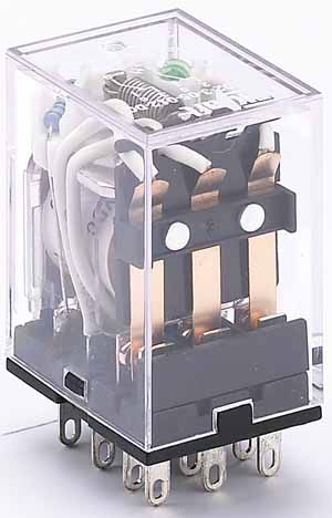 Купить DEKraft Промежуточное реле 3 конт. с инд. LED 5А 12В DC ПР-1 23224DEK