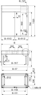 Купить SE Пульт без консоли,нерж.сталь 1000x800x600 NSYSDX8
