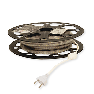 Gauss Лента LED 2835/120-SMD 7W 220V 600lm/m 3000K IP67 (20м) 311000122