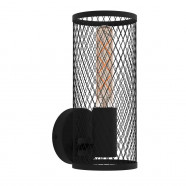 Eglo REDCLIFFE Бра REDCLIFFE, 1Х40W, E27, L120, H280, А145, сталь, черный 43538