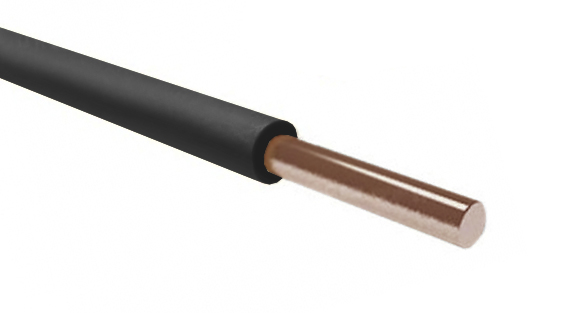 Кабель силовой с ПВХ изоляцией ВВГ 1х10 б Дмитров-кабель 000001222