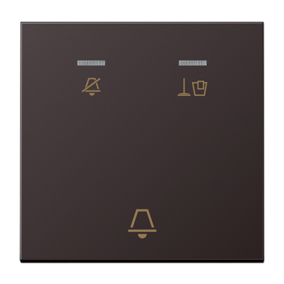 JUNG Клавиша для гостиничных кнопочных модулей 531KO5EUM24 или 531KO5EUM230, Dark ALCUKO5MD