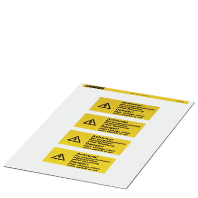 Phoenix Contact PML-W301 (105X52) Предупредительная табличка 0830463