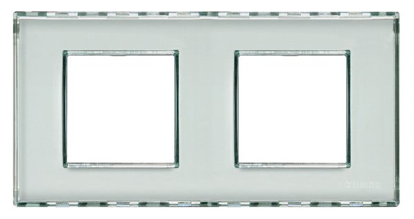 BT LL Kristall Рамка прямоугольная, 2+2 мод LND4802M2KR