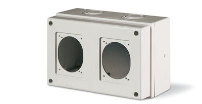 DKC Корпус на 2 поста с основанием 70х87 мм. Тип M150