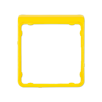 JUNG CD plus Желтая Рамка внешняя цветная CDP82GE