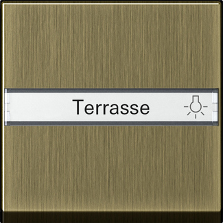 Gira Клавиша с полем для надписи 0299603